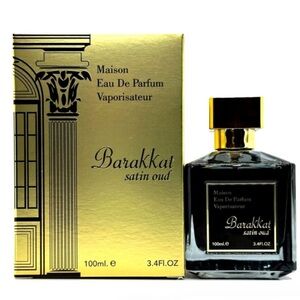 Satin Oud Eau de Parfum - Black and Gold 100 ml 3.4 fl oz